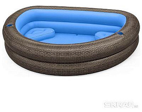 BESTWAY Бассейн семейный TruPrint 231 x 178 x 53 см 54426 Бассейн семейный