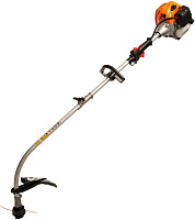 MAXPILER Триммер бензиновый MGT-31 (1,5л.с, 33см³, 2-т, 9500об/мин, бак 1.0л, Ø380мм, леска,ремень)