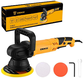 DEKO P1700-D PRO, 150мм, 1700 Вт 083-1048 Шлифмашина полировальная орбитальная