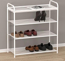 ЗМИ Подставка для обуви "Верона 24" (VERONA 24 shoe rack) белый ПДОВ24 Б Подставка для обуви