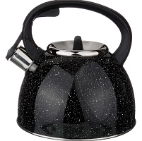 AGNESS 907-045 ЧЕРНЫЙ МРАМОР нерж. 2,5л Чайник AGNESS 907-045 ЧЕРНЫЙ МРАМОР нерж. 2,5л