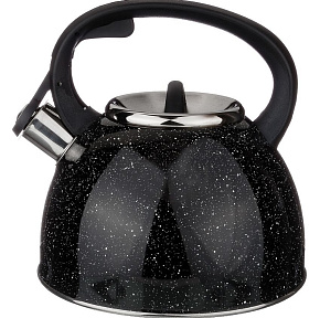 AGNESS 907-045 ЧЕРНЫЙ МРАМОР нерж. 2,5л Чайник AGNESS 907-045 ЧЕРНЫЙ МРАМОР нерж. 2,5л