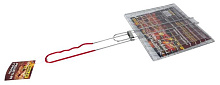 DIOLEX DX-G0004 мелкая 23х22 см с силиконовой ручкой Решетка-гриль