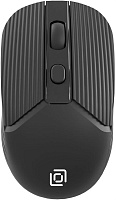 OKLICK Мышь Оклик 509MW black черный оптическая (1600dpi) беспроводная USB для ноутбука (3but) Мышь