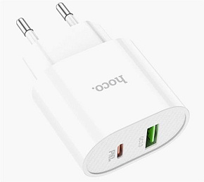 HOCO (6931474757319) СЗУ HOCO C95A Lineal PD 20W+QC3.0 (белый) СЗУ