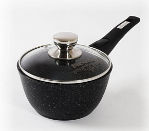 МЕЧТА 082802 АП Гранит BLACK 1,7л съемная ручка Ковш