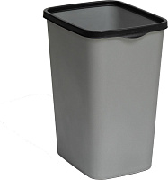 VIOLET Tandem Ведро для мусора 9л (сер.металлик/черный) 841158 Ведро для мусора