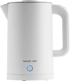 GALAXY LINE GL 0362 white (1,7л. металл/пластик) Чайник электрический