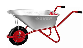 ЗУБР 39962 90л, 160кг Тачка садово-строительная