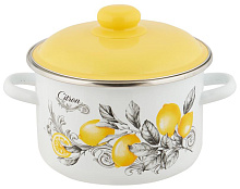 APPETITE 6RD161M CITRON эмал цил 2,0л Кастрюля APPETITE 6RD161M CITRON эмал цил 2,0л