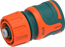 IN GREEN GARDEN GG556212055 быстросъемный с аквастопом для шланга 1/2 SOFTEL