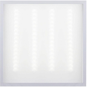 ULTRAFLASH (16048) LTL-6060-34 ( 36 Вт., 4000К, 3600 лм, опал, ЕМС, 595х595х17) Панель светодиодная