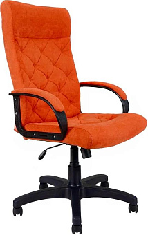 ЯРКРЕСЛА Кр82 ТГ ПЛАСТ SR51 (ткань оранжевая) КомпьютерноеОфисное кресло