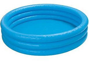 INTEX Бассейн надувной 168x41 см. Голубой кристалл (в коробке) Арт. 58446NP Бассейн надувной