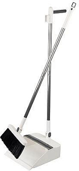 РЫЖИЙ КОТ BRAVO: совок откидной с фиксатором, щетка поворотная (цвет белый) (109046)