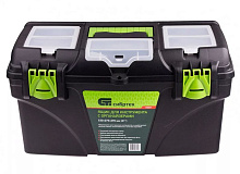 СИБРТЕХ Ящик для инструментов 21, с органайзерами 90809 Ящик для инструментов