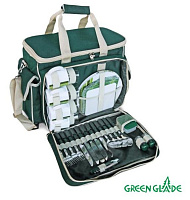GREEN GLADE Набор для пикника 3134 31пр 24л Аксессуары для туризма и посуда