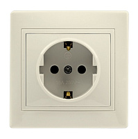 SMARTBUY (SBE-01i-16-S1-Z-c) Венера, 1-местная, бежевый Розетка