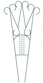 RUSSIA 69136 Шпалера Комбинированная 0,95х2м Шпалера