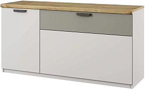АНРЭКС MODERN Тумба RTV 2D1S. ПЕРС ЖЕМЧУГ/ИРЛ ЛИКЕР (3 кор.) Модульная мебель