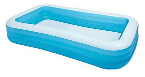 INTEX Бассейн надувной 305х183х59см.Прямоугольный.Семейный бассейн .Новинка.(в коробке) Арт. 58484NP Бассейн надувной