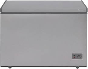 БИРЮСА M240KVS (ларь с глух.крышкой) 220л металлик