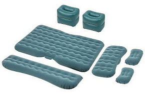 ECOS Матрас автомобильный с подушками 130*70 см (без насоса) AM-47 Матрас автомобильный с подушками