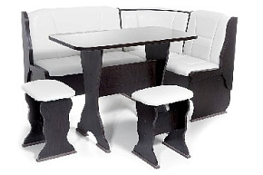 БИТЕЛ ОРХИДЕЯ Венге/Милк (молочный) (4 кор) Набор мебели для кухни