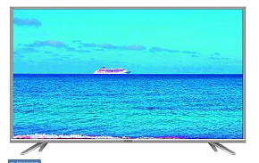 POLAR P65U51T2CSM UHD SMART TV серебристый LED-телевизор