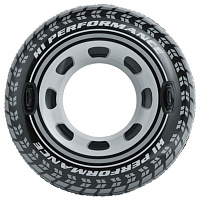 INTEX Круг надувной для плавания с ручками 114 см. Колесо . (в коробке) Арт. 56268NP Круг для плавания