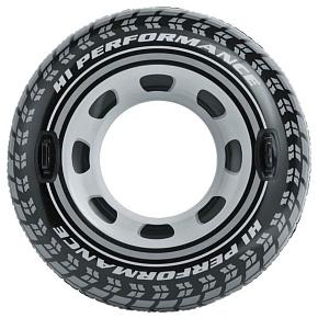 INTEX Круг надувной для плавания с ручками 114 см. Колесо . (в коробке) Арт. 56268NP Круг для плавания