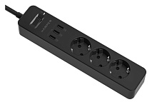 HARPER UCH-315 Black Сетевой фильтр