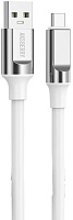AKSBERRY (6900291880012) X159 Silicone USB-A Type-C, белый Кабель AKSBERRY (6900291880012) X159 Silicone USB-A Type-C, белый