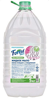 FOREST CLEAN Жидкое мыло "Сияние жемчуга" 5 кг Мыло FOREST CLEAN Жидкое мыло "Сияние жемчуга" 5 кг