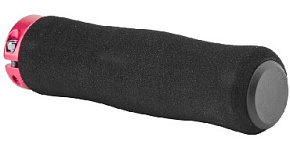 STELS Грипсы XH-GN01BL 130 мм чёрные, материал EVA, красные кольца, в инд. упаковке 150246 LU089191 Грипсы