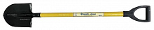 УСАДЬБА ЛЮКС (УЛ) Лопата штыковая ЛУ с желтым металлизированным черенком и V-p 030224 Лопата