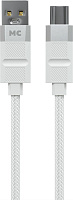 MORE CHOICE (4620202554925) K87a 2м USB 3.0A для Type-C- 2м , белый Кабель