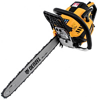 DENZEL DS-5218 Пила цепная бензиновая , шина 45 см, 52 см3, 3 л.с, шаг 0,325, паз 1,5 мм, 72 звена 95237 Пила цепная