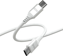 MORE CHOICE (4620202554079) K69aa USB 3.0A PD 60W для Type-C Type-C - 1 м , белый Кабель