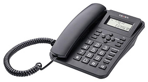 TEXET TX-264 Black Телефон проводной