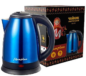 МАТРЁНА MA-002 нержавейка синий