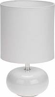 REXANT (603-1025) Форте, основание белого цвета, белый абажур Настольная лампа
