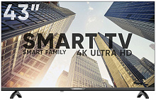SOUNDMAX SM-LED43M01SU UHD SMART TV безрамочный LED-телевизор