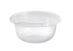 VIOLET Миска прозрачная 400400 Пластиковое изделие