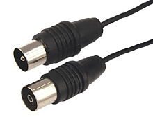 REXANT (17-5013) ВЧ КАБЕЛЬ, ТВ ГНЕЗДО - ТВ ШТЕКЕР - 3 м Антенный кабель REXANT (17-5013) ВЧ КАБЕЛЬ, ТВ ГНЕЗДО - ТВ ШТЕКЕР - 3 м