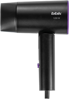 BBK BHD1202 черный Фен для волос
