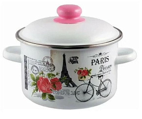 APPETITE 1RD201M Cafe эмал цил 4,0л Кастрюля APPETITE 1RD201M Cafe эмал цил 4,0л