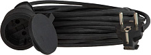 КОСМОС YSHKsm20m-1g(10A)KG шнур 1 гнездо , 10А - 20 м , Черный Удлинитель