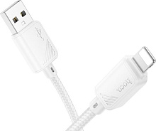 HOCO (6942007646123) X113i USB 2.4A для Lightning , белый Кабель HOCO (6942007646123) X113i USB 2.4A для Lightning , белый