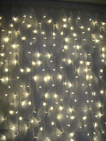 КОСМОС KOC_CUR-V21 Бахрома 1,8x0,5м белый 1/2/3/5/3/2 48LED Гирлянда